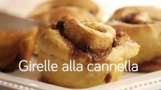 Girelle alla cannella (cinnamon rolls) - videoricette di brioche fatte in casa