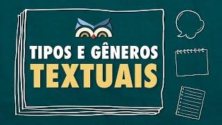 Tipos e Gêneros Textuais: da redação do Enem aos quadrinhos!