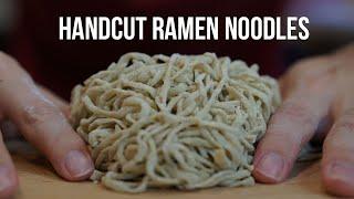 How to Make Ramen Noodles by Hand without a Pasta Machine (Temomi Noodles)