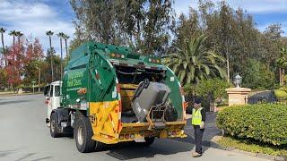 Waste Management Mini Rear Loader Tipping Trash Carts