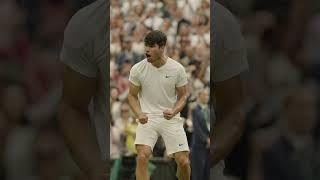 Carlitos ROARS on  #Wimbledon #Shorts #Tennis