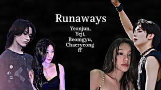 • Runaways 3 | Yeonjun, Yeji, Beomgyu, Chaeryeong FF | Jaesvalentine •