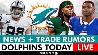 Miami Dolphins Rumors LIVE After Amari Cooper & Davante Adams Trade: Trade For Maxx Crosby?