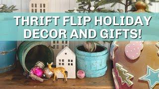 Thrift Store Holiday Decor and Gifts with Debi's DIY Paint