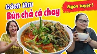 Siêu đầu bếp chỉ cách làm BÚN CHẢ CÁ CHAY ngon tuyệt| món chay ngon| Ù thích ăn chay