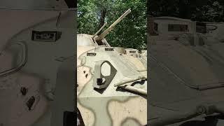 Respect #short / armored carrier БТР - 70 БП /Аlmaty 2023 /Museum of military equipment