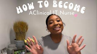 HOW TO BECOME A INFORMATICS NURSE??? TIPS & MORE!