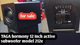 hi friends today video taga hormony 12 inch active subwoofer 212e special edition for sale