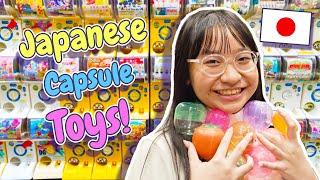 Japanese Capsule Toys!!! - Japan Vlog