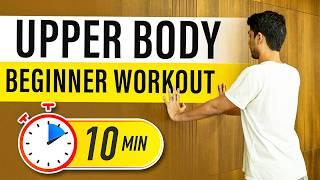 UPPER BODY Exercises for BEGINNERS | Push-up workout at home | Saurabh Bothra