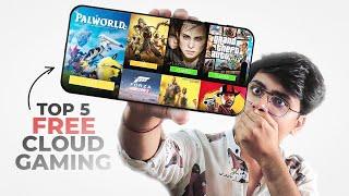 Top 5 *Cloud Gaming App of 2024 | Play PC Games On Mobile Phones 