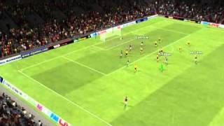 Amazing football manager goal 40 yards