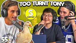 TOOTURNTTONY'S INSANE ADDICTION AND VIRAL DUCK! | TheSync Podcast Ep 56