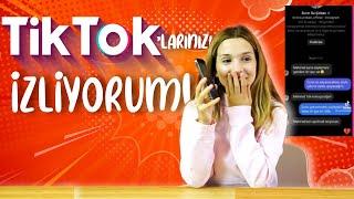 HAKKIMDA YAPILAN TİKTOK VİDEOLARINI İZLEDİM!  - Tepki (Reaction) | Ecrin Su Çoban