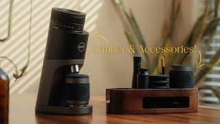 NadoNado Olentia coffee grinder, a nice home espresso grinder with great accessories!