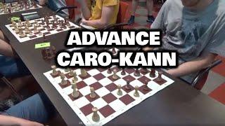 Mikhail Demidov plays Caro-Kann against ambitious player