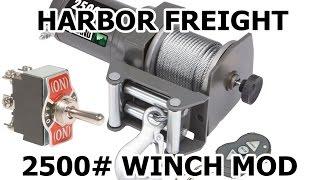 How To :: Badlands 2500# Wireless Winch MOUNTED SWITCH MOD