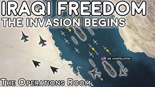 Operation Iraqi Freedom - The Invasion Begins - Animated