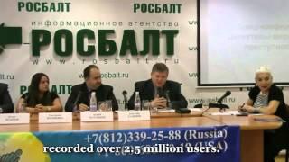 Press Conference in Rosbalt News Agency IV Scientific and Practical Conference of IAPD