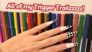 ASMR * TRIGGER TRAILS!!  No Talking * Compilation * ASMRVilla