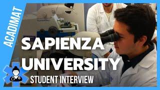 La Sapienza Medicine in English - Student Interview Part 1 [The University]