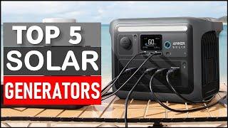 TOP 5 BEST  Solar Generators in 2025