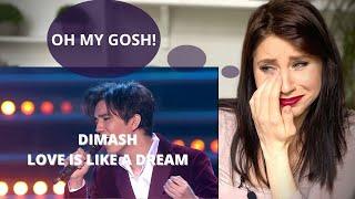 Stage Presence coach reacts to Dimash "Love Is Like A Dream"