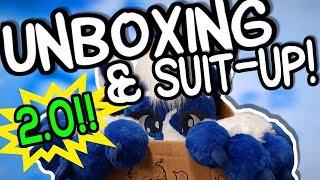 POCARI 2.0 - Unboxing, suit-up, & showcase! [8Bit-Works Fursuit]