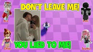 TEXT To Speech Emoji Groupchat Conversations | I Think He Loves Me But He Only Cares About My Robux