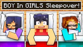 BOY in an ALL GIRLS Minecraft Sleepover!