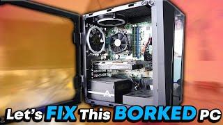 Someone brought me their BROKEN Gaming PC, Let's FIX IT!