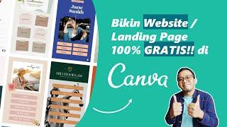 Cara Membuat Website Gratis di Canva