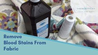 How to Remove Blood Stains From Fabric