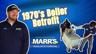 Can you convert a beautiful 1974 home from a Boiler to a Heat Pump?