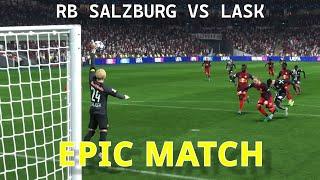 INSANE MATCH!!! RB SALZBURG VS LASK | WHO WILL SCORE MORE GOALS? | PS5 HD GAMEPLAY | FC24