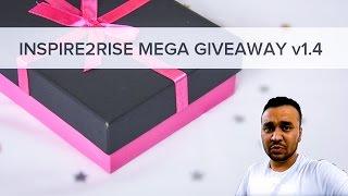 Inspire2rise mega giveaway v1.4 (3 winners, 4 prizes!)