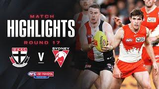 St Kilda v Sydney Swans Highlights | Round 17, 2024 | AFL