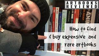 How to find and buy expensive and rare artbooks