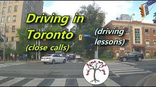 Driving in Toronto "Close Calls & Bonehead Moves" Dashcam footage