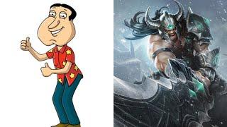 A Quagmire Tryndamere custom skin