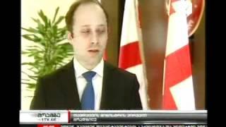 David H. Petraeus Thanks Georgia's Defense Minister