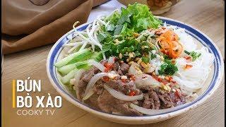 #CookyVN - Cách làm BÚN BÒ XÀO | BÚN BÒ NAM BỘ nổi tiếng ngon khó cưỡng | Cooky TV