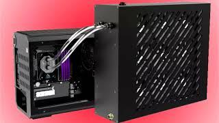 Bykski has released an external water cooler with 9 fans