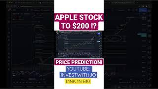 #AAPL Stock Price Prediction!Full video on Youtube: investwithjo #apple #stock #aaplstock #invest