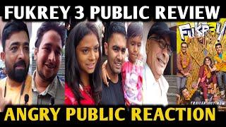 Fukrey 3 Movie Public Review | ANGRY REACTION | Pankaj Tripathi, Varun Sharma, Pulkit Samrat, Richa