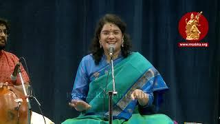 Vid. Amrutha Venkatesh and party - Carnatic Vocal concerts at R R Sabha Chennai.