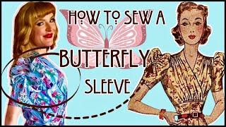 Sewing a 1930s Butterfly Sleeve Dress / Butterfly Sleeve Tutorial (Beginner Friendly)