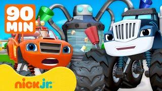 90 MINUT Crushera budującego roboty, aby OSZUKIWAĆ!  | Nick Jr. Polska