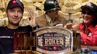 World Series of Poker Main Event 2008 Day 1 with Negreanu, Hellmuth, Scotty Nguyen & Phil Ivey #WSOP