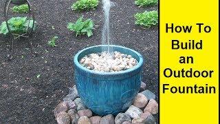 How To Make an Outdoor Fountain